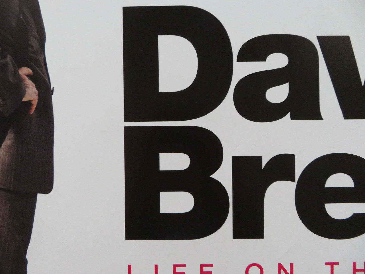 DAVID BRENT: LIFE ON THE ROAD UK QUAD (30"x 40") ROLLED POSTER R. GERVAIS 2016 Rendezvous Cinema Movie posters