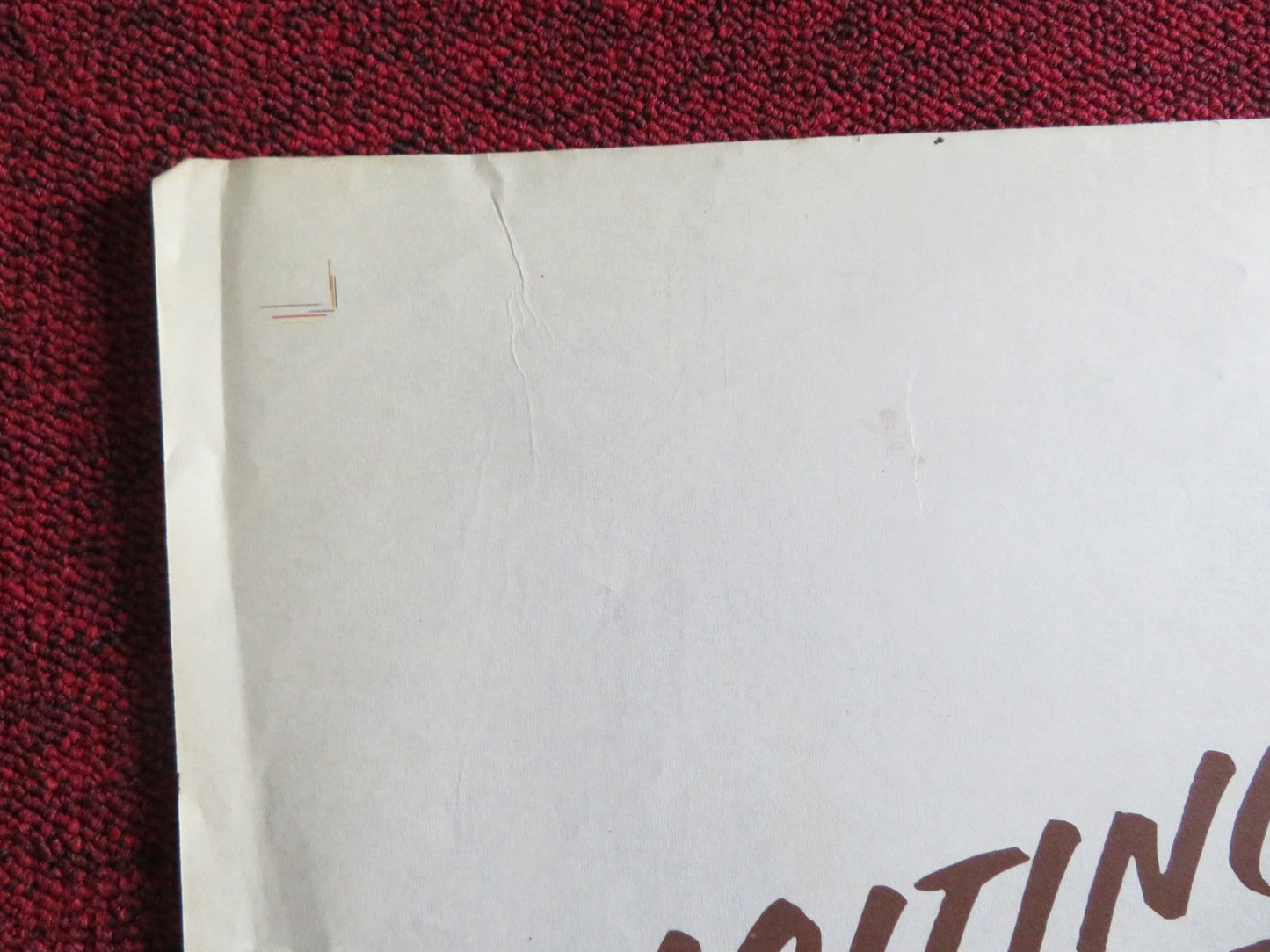 DAVY CROCKETT AND THE RIVER PIRATES FOLDED US ONE SHEET POSTER DISNEY 1956 Rendezvous Cinema Movie posters