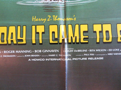 DAY IT CAME TO EARTH US ONE SHEET POSTER WINK ROBERTS ROGER MANNING 1977 Movie posters