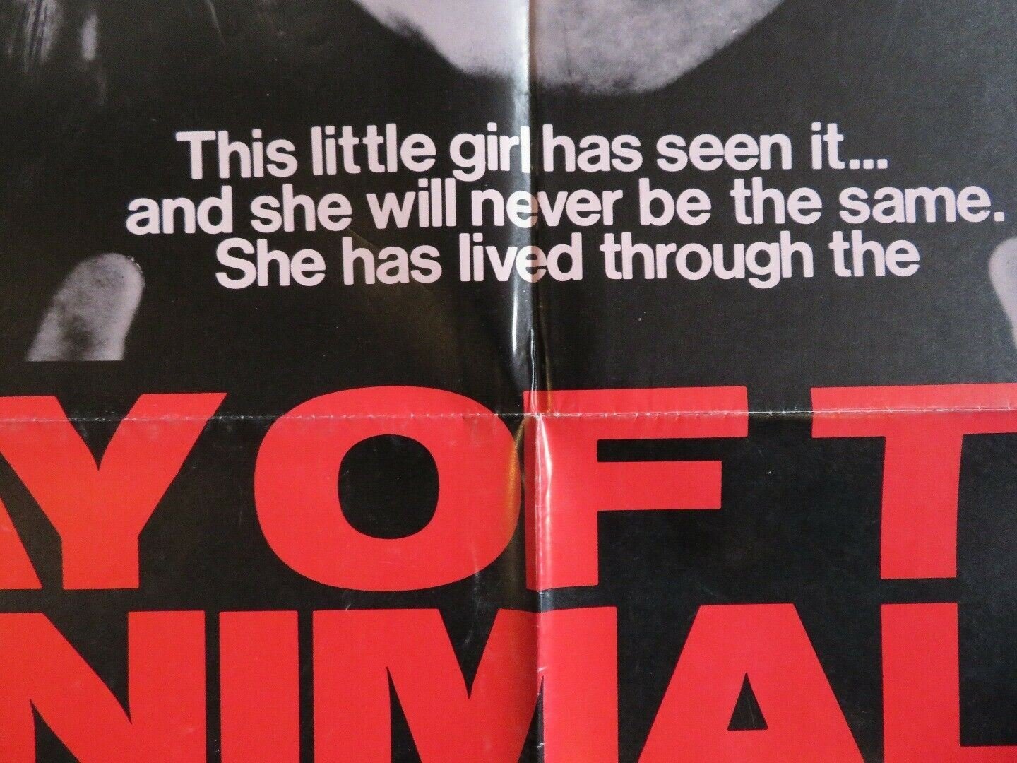 DAY OF THE ANIMALS US ONE SHEET POSTER LESLIE NIELSEN CHRISTOPHER GEORGE 1977 Movie posters