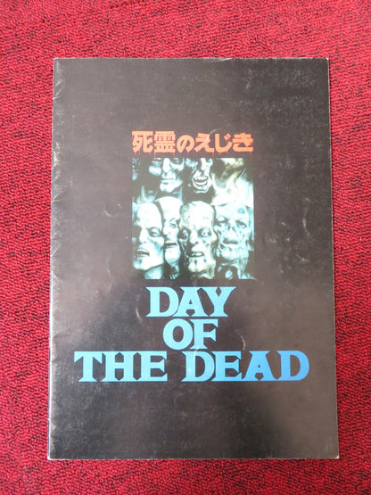 DAY OF THE DEAD JAPANESE BROCHURE / PRESS BOOK GEORGE A. ROMERO L.CARDILL 1985 Rendezvous Cinema Movie posters
