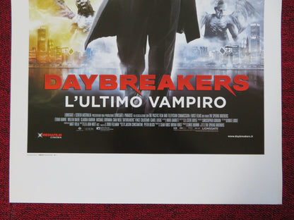 DAYBREAKERS ITALIAN LOCANDINA (27.5"x13") POSTER ETHAN HAWKE WILLEM DAFOE 2009 Rendezvous Cinema Movie posters