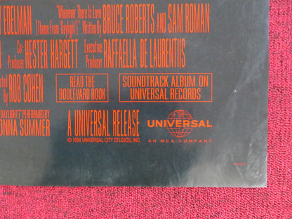 DAYLIGHT FOLDED US ONE SHEET POSTER SYLVESTER STALLONE VIGGO MORTENSEN 1996 Rendezvous Cinema Movie posters