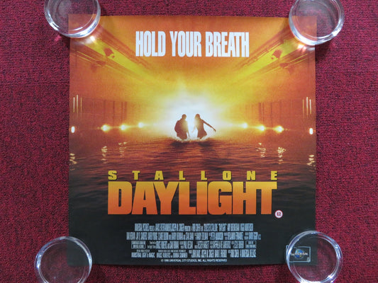 DAYLIGHT VHS VIDEO POSTER SYLVESTER STALLONE AMY BRENNEMAN 1996 Rendezvous Cinema Movie posters