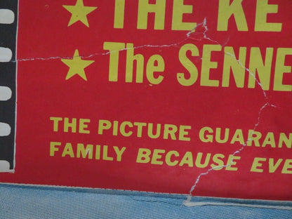 DAYS OF THRILLS AND LAUGHTER FOLDED U.S ONE SHEET POSTER CHARLIE CHAPLIN 1961 Movie posters