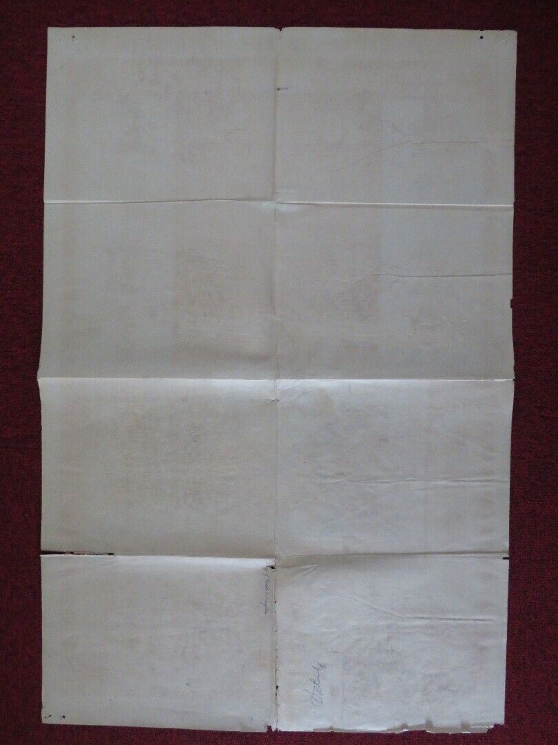 DAYS OF THRILLS AND LAUGHTER FOLDED U.S ONE SHEET POSTER CHARLIE CHAPLIN 1961 Movie posters