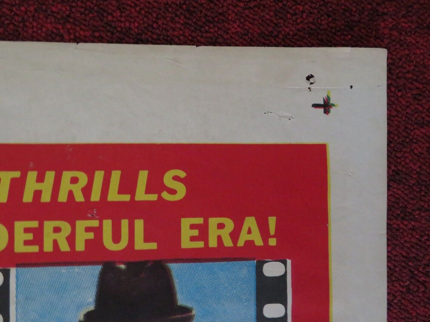 DAYS OF THRILLS AND LAUGHTER FOLDED U.S ONE SHEET POSTER CHARLIE CHAPLIN 1961 Movie posters