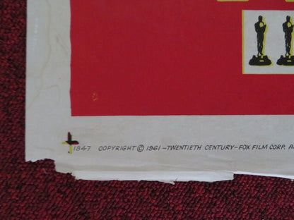 DAYS OF THRILLS AND LAUGHTER FOLDED U.S ONE SHEET POSTER CHARLIE CHAPLIN 1961 Movie posters