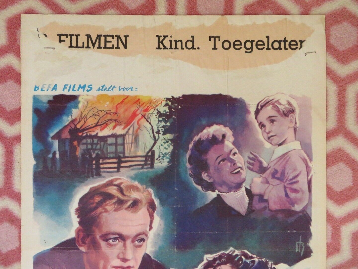 DE DORPSSCHOOLMEESTER/ ETERNAL LOVE BELGIUM (21.5"x14") POSTER BARBARA RUTTING Movie posters