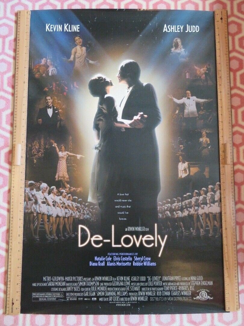 DE - LOVELY US ROLLED POSTER KEVIN KLINE SHERYL CROW 2004 Rendezvous Cinema Movie posters