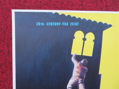 DE TODASFALLE/ Deadfall GERMAN A1 ROLLED POSTER MICHAEL CAINE 1968 Movie posters