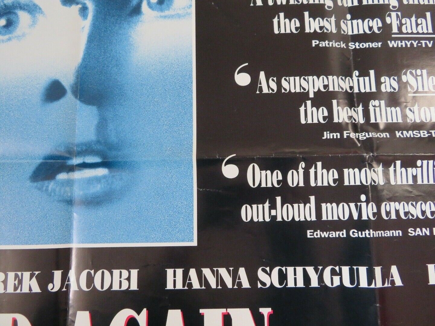 DEAD AGAIN BRITISH QUAD (30"x40") POSTER KENNETH BRANAGH ANDY GARCIA 1991 Movie posters