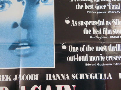 DEAD AGAIN BRITISH QUAD (30"x40") POSTER KENNETH BRANAGH ANDY GARCIA 1991 Movie posters