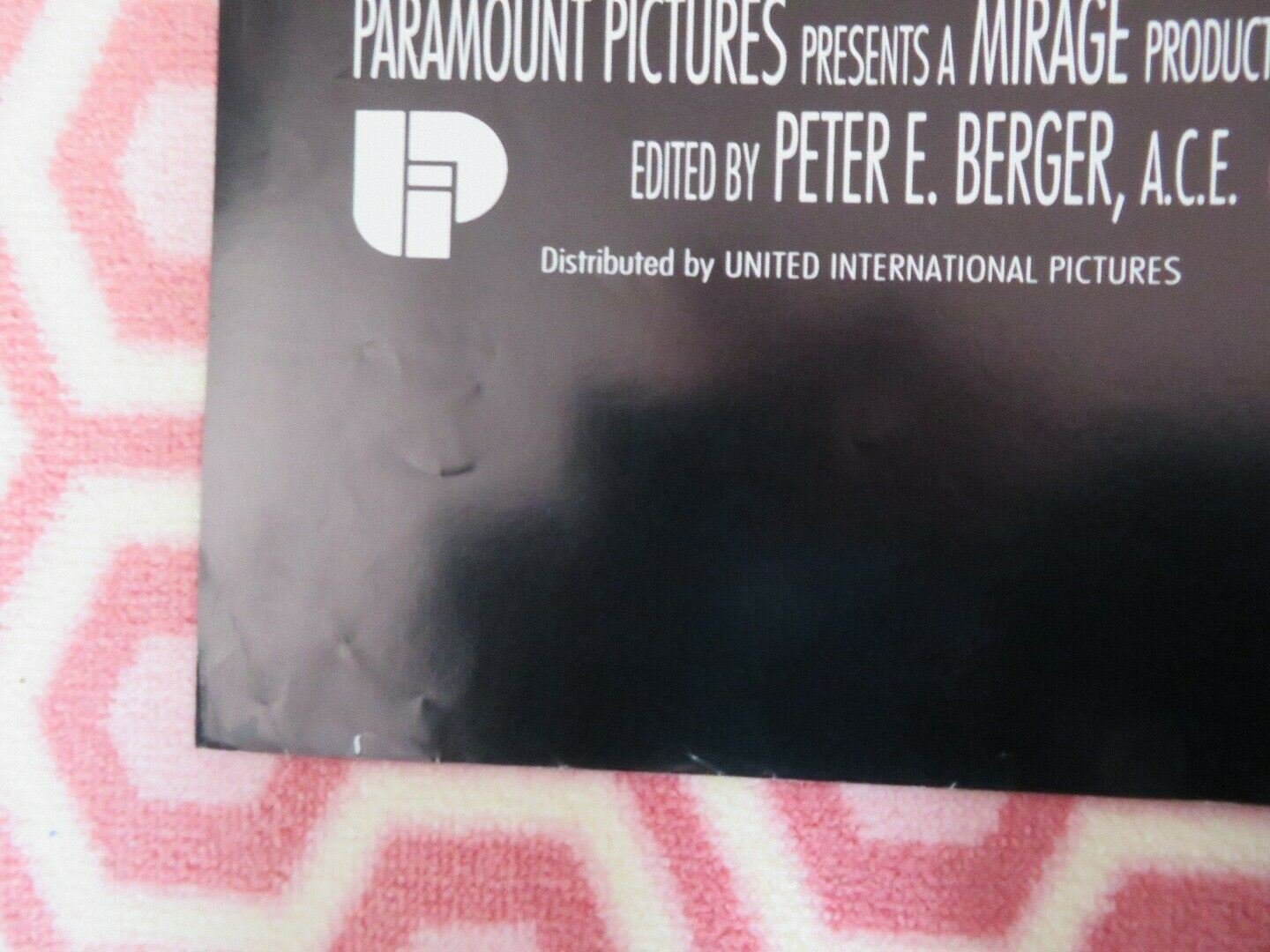 DEAD AGAIN BRITISH QUAD (30"x40") POSTER KENNETH BRANAGH ANDY GARCIA 1991 Movie posters