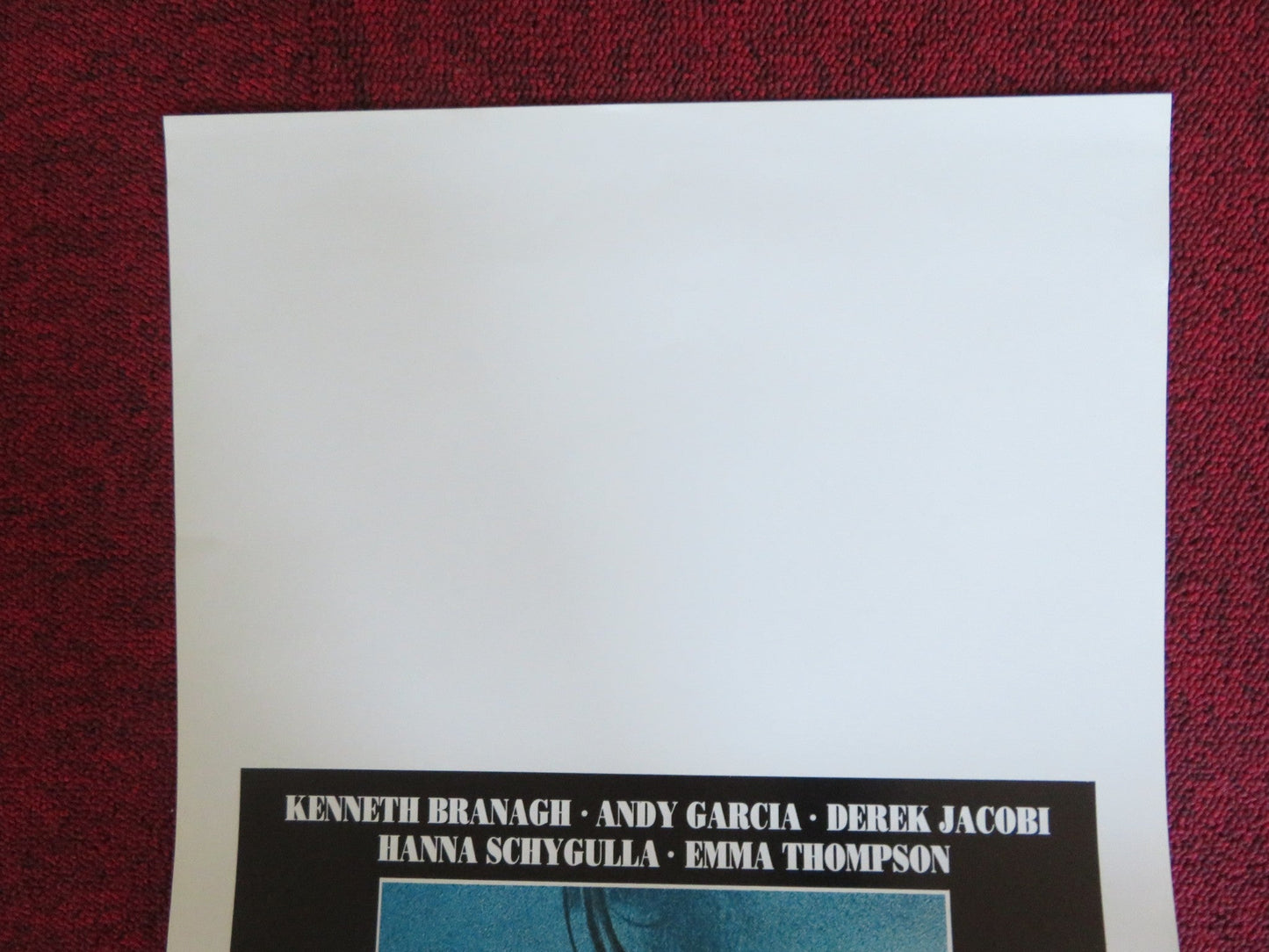 DEAD AGAIN ITALIAN LOCANDINA POSTER KENNETH BRANAGH ANDY GARCIA 1992 Rendezvous Cinema Movie posters