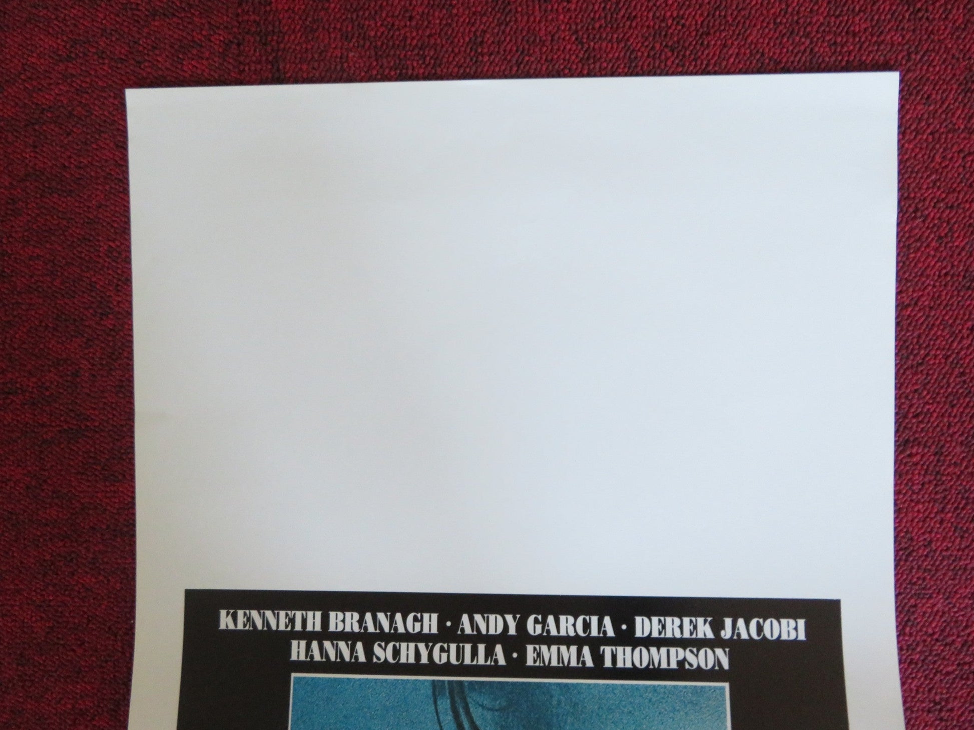 DEAD AGAIN ITALIAN LOCANDINA POSTER KENNETH BRANAGH ANDY GARCIA 1992 Rendezvous Cinema Movie posters