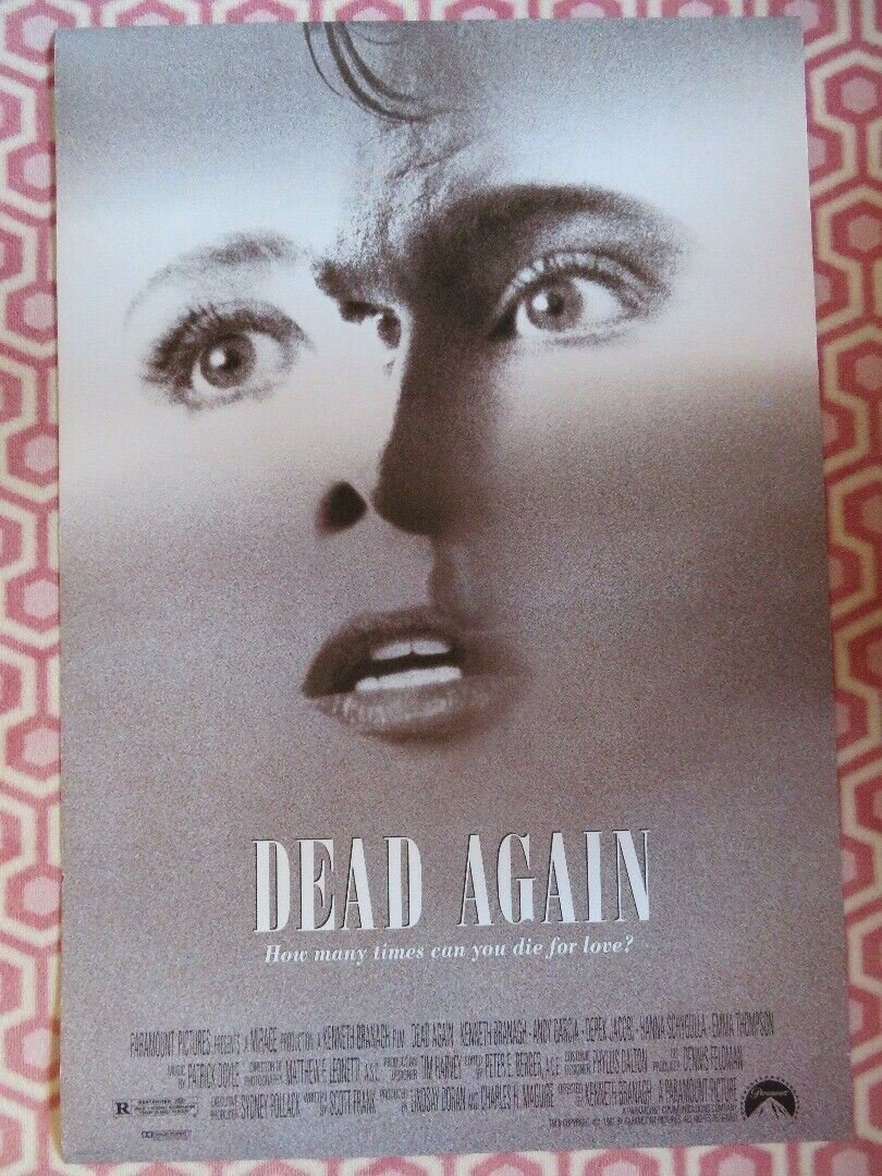 DEAD AGAIN US ONE SHEET ROLLED POSTER ANDY GARCIA 1991 - Rendezvous Cinema