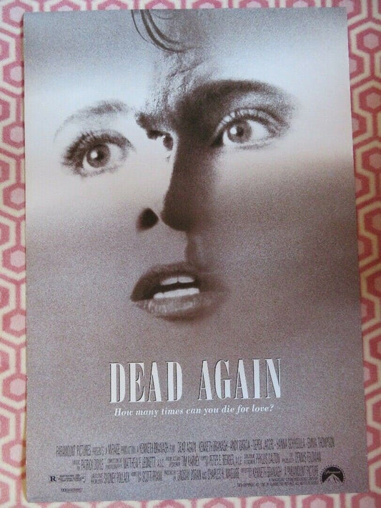DEAD AGAIN US ONE SHEET ROLLED POSTER ANDY GARCIA 1991 - Rendezvous Cinema