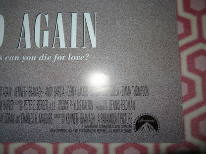 DEAD AGAIN US ONE SHEET ROLLED POSTER ANDY GARCIA 1991 - Rendezvous Cinema