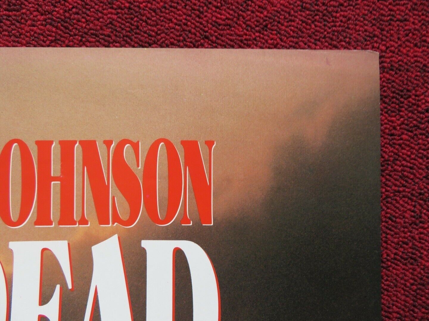 DEAD BANG FOLDED US ONE SHEET POSTER DON JOHNSON PENELOPE ANN MILLER 1989 - Rendezvous Cinema