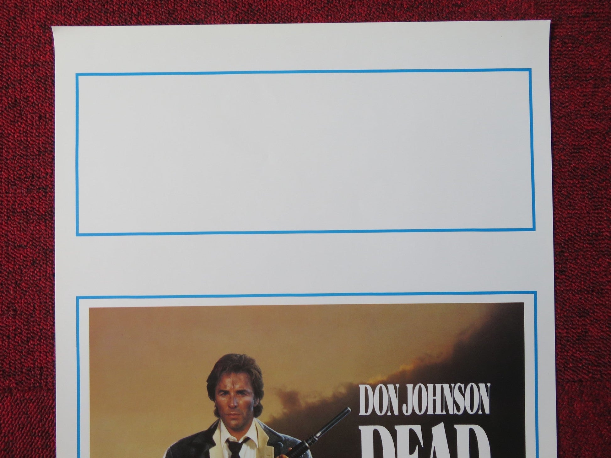 DEAD BANG ITALIAN LOCANDINA POSTER DON JOHNSON PENELOPE ANN MILLER 1989 Rendezvous Cinema Movie posters