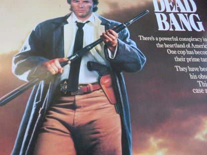 DEAD BANG US ONE SHEET ROLLED POSTER DON JOHNSON 1989 - Rendezvous Cinema