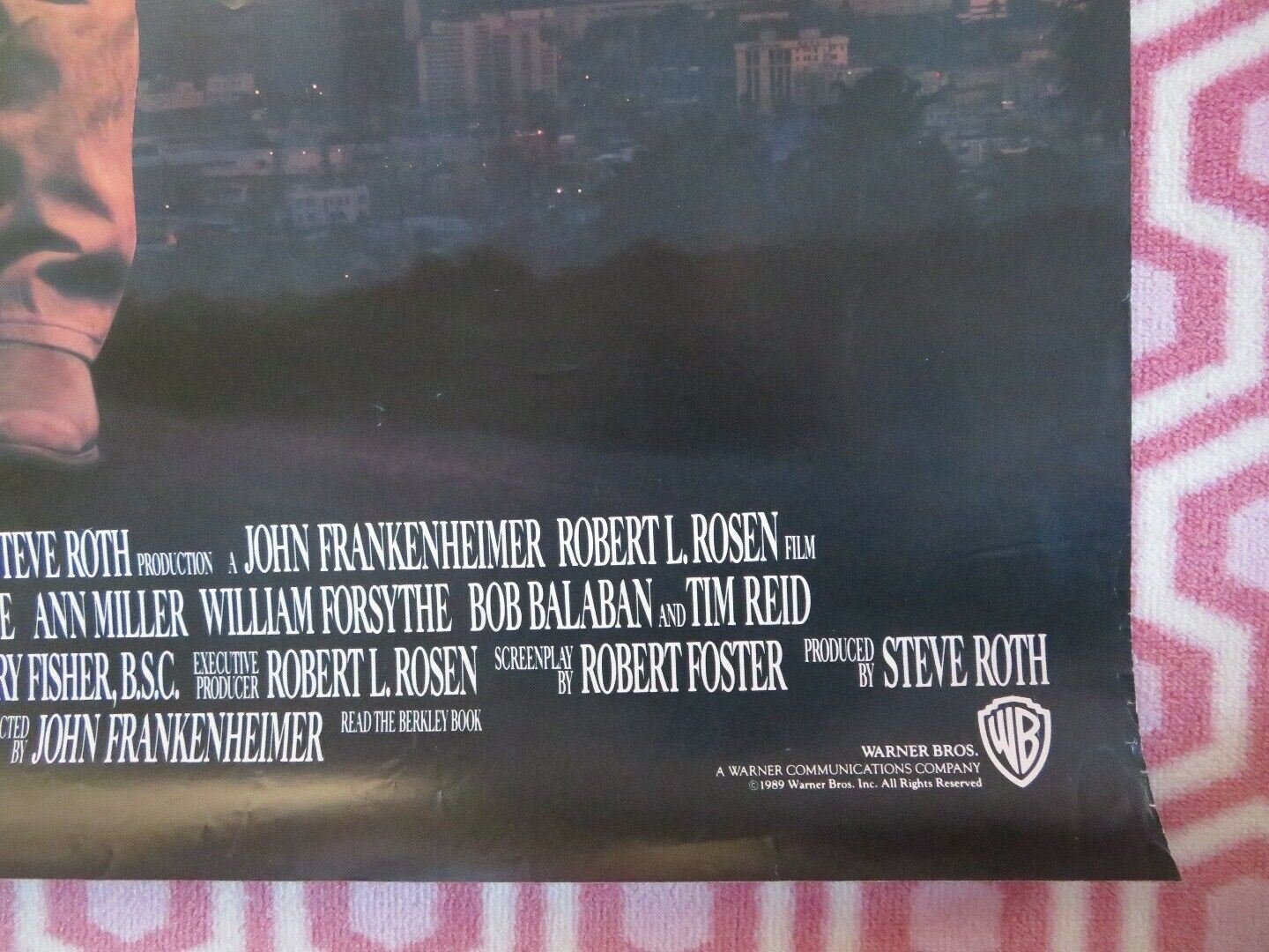 DEAD BANG US ONE SHEET ROLLED POSTER DON JOHNSON 1989 - Rendezvous Cinema