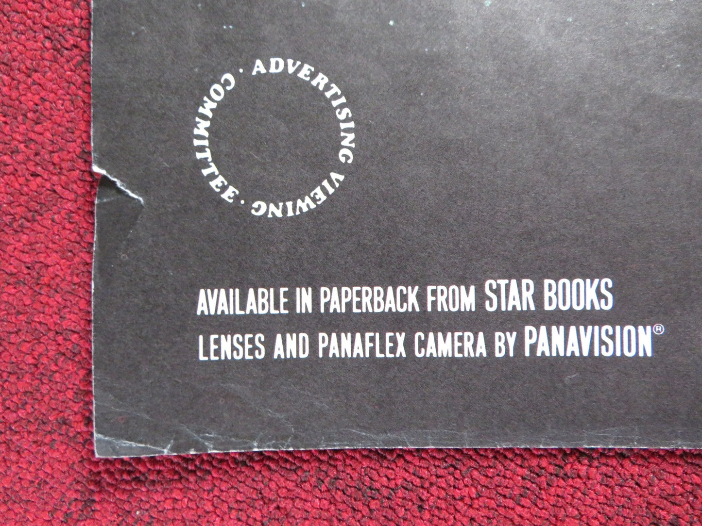 DEAD & BURIED UK QUAD POSTER FOLDED JAMES FARENTINO ROBERT ENGLUND 1981 Rendezvous Cinema Movie posters