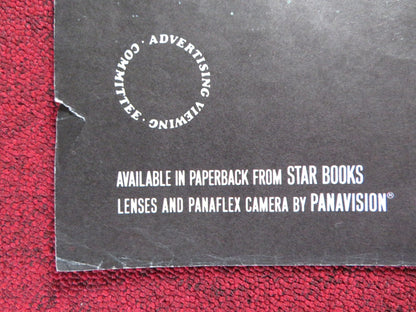 DEAD & BURIED UK QUAD POSTER FOLDED JAMES FARENTINO ROBERT ENGLUND 1981 Rendezvous Cinema Movie posters