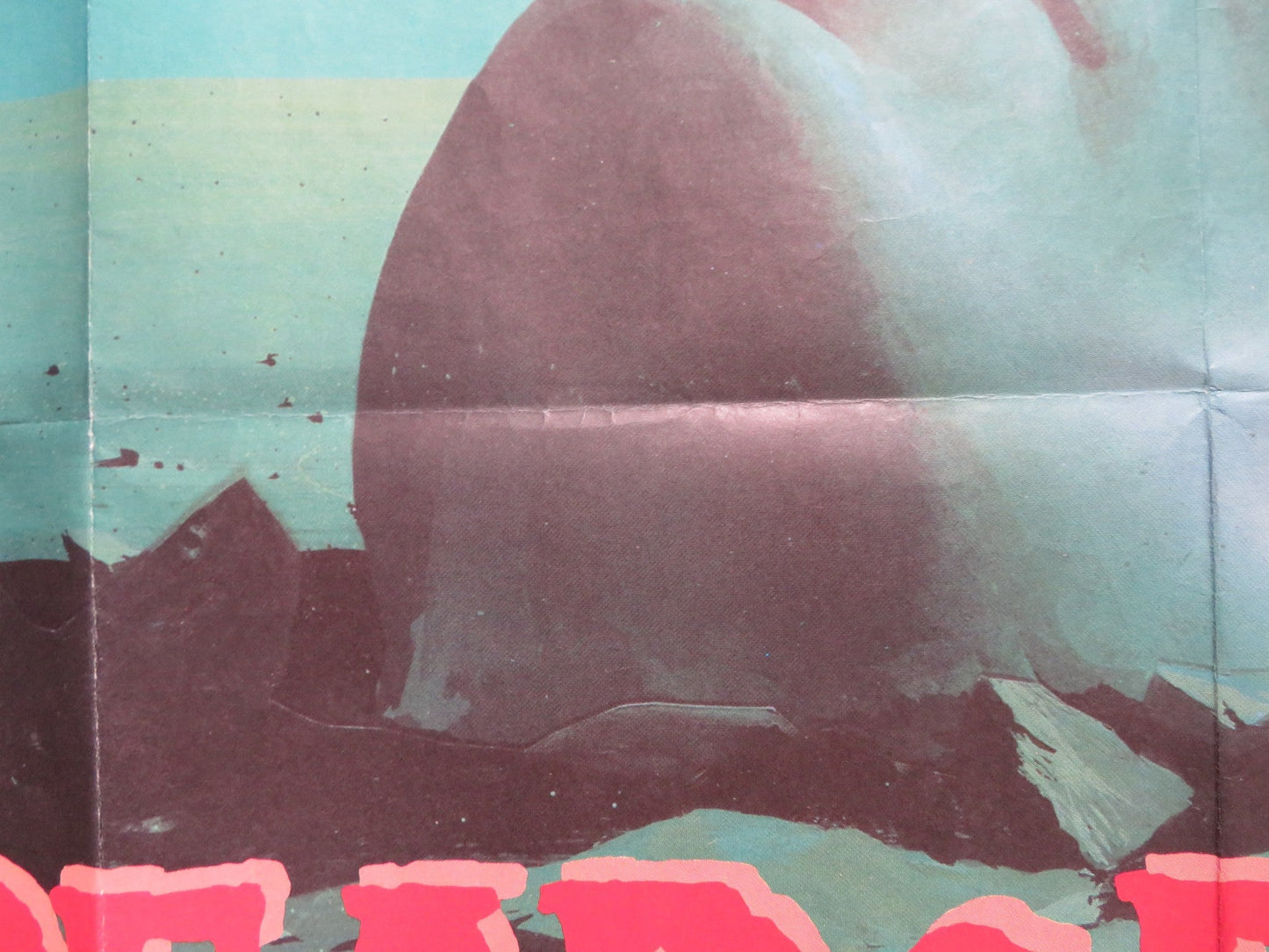 DEAD & BURIED UK QUAD POSTER FOLDED JAMES FARENTINO ROBERT ENGLUND 1981 Rendezvous Cinema Movie posters