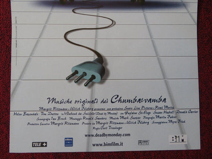 DEAD BY MONDAY ITALIAN LOCANDINA (27"x12.5") POSTER HELEN BAXENDALE 2001 Movie posters