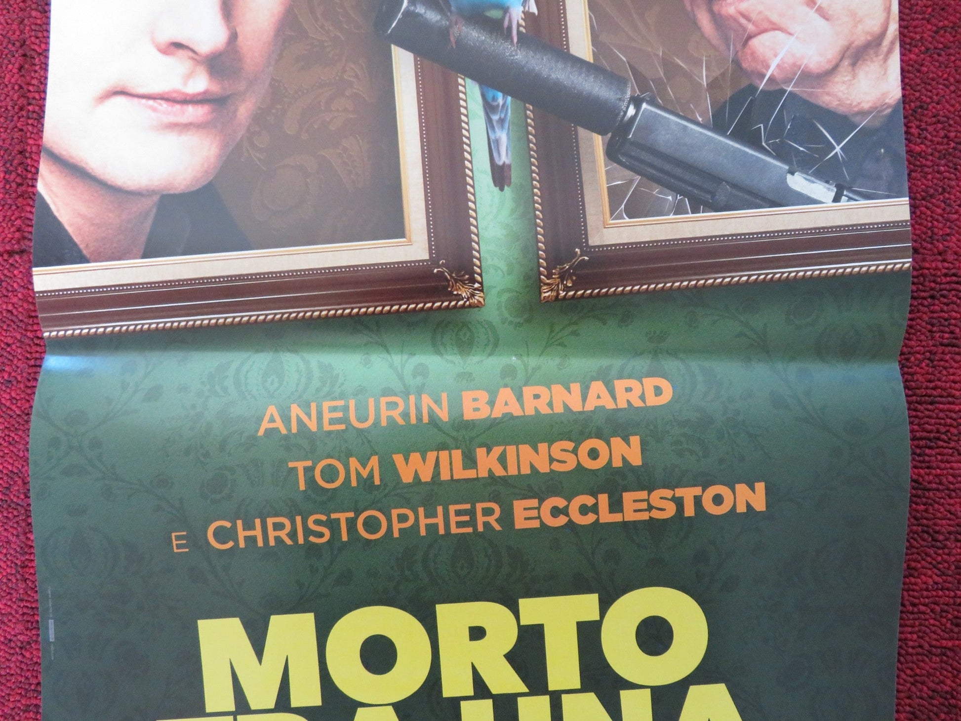 DEAD IN A WEEK OR YOUR MONEY BACK ITALIAN LOCANDINA POSTER ANEURIN BARNARD 2018 Rendezvous Cinema Movie posters