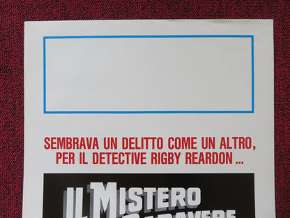 Dead Men Don't Wear Plaid ITALIAN LOCANDINA POSTER STEVE MARTIN 1982 Rendezvous Cinema Movie posters
