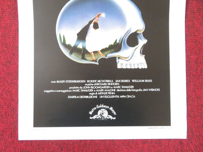 DEAD OF WINTER ITALIAN LOCANDINA POSTER MARY STEENBURGEN RODDY MCDOWALL 1988 Rendezvous Cinema Movie posters