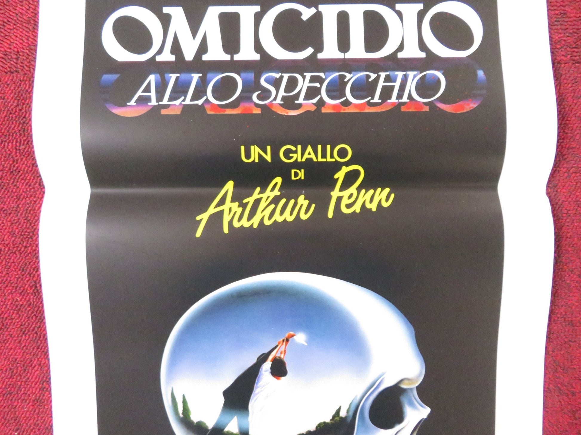 DEAD OF WINTER ITALIAN LOCANDINA POSTER MARY STEENBURGEN RODDY MCDOWALL 1988 Rendezvous Cinema Movie posters