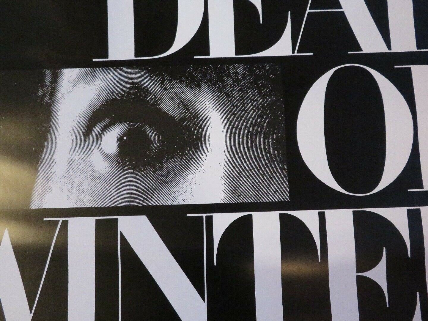 DEAD OF WINTER US ONE SHEET ROLLED POSTER MARY STEENBURGEN 1987 - Rendezvous Cinema