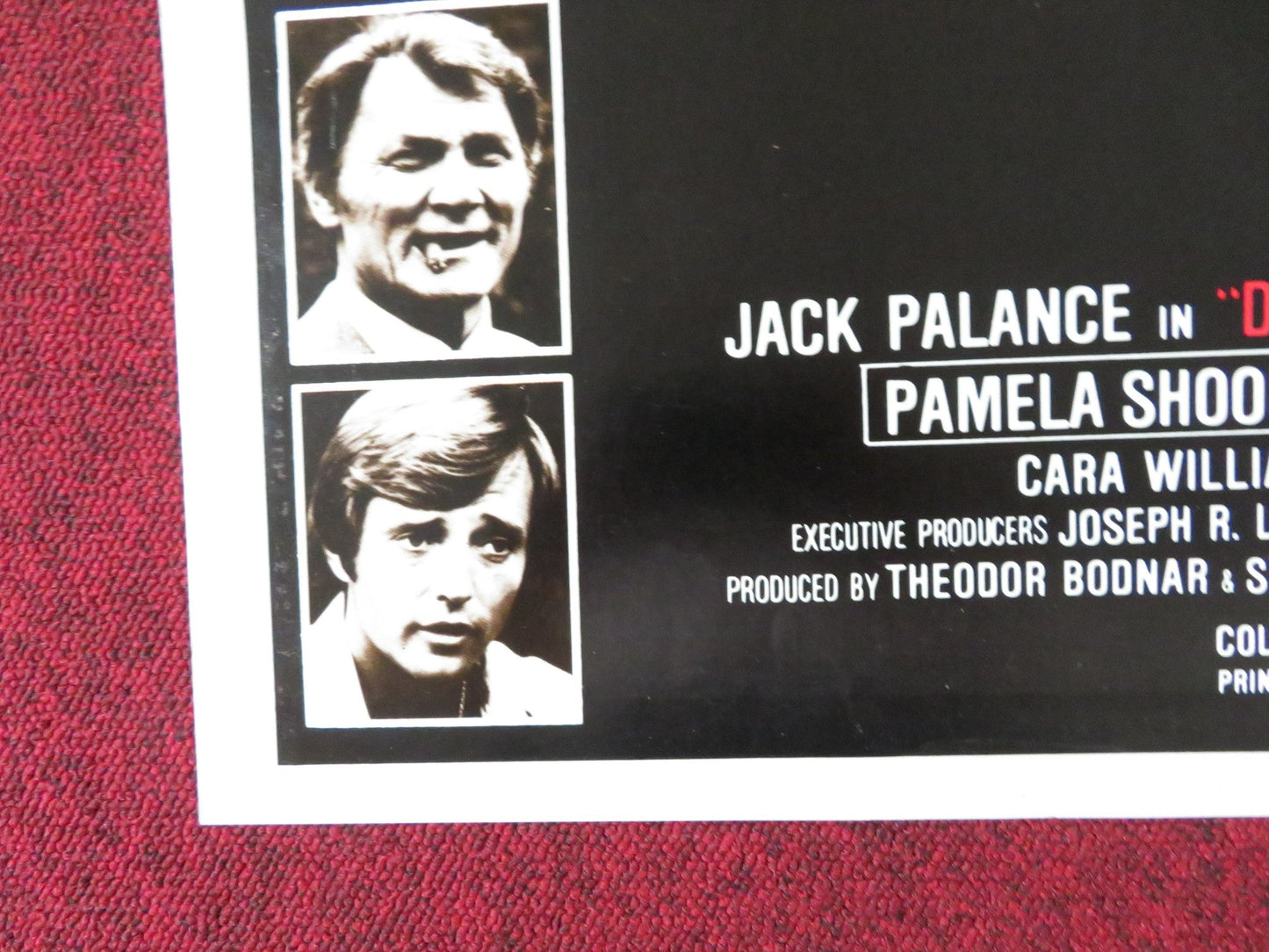 DEAD ON ARRIVAL FOLDED US ONE SHEET POSTER JACK PALANCE CHRISTOPHER MITCHUM 1978 Rendezvous Cinema Movie posters