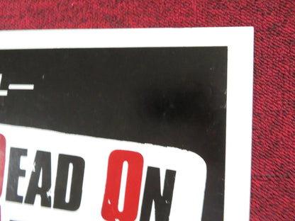 DEAD ON ARRIVAL FOLDED US ONE SHEET POSTER JACK PALANCE CHRISTOPHER MITCHUM 1978 Rendezvous Cinema Movie posters