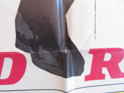 DEAD RUN FOLDED US ONE SHEET POSTER PETER LAWFORD IRA VON FURSTENBERG 1969 Rendezvous Cinema Movie posters