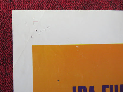 DEAD RUN FOLDED US ONE SHEET POSTER PETER LAWFORD IRA VON FURSTENBERG 1969 Rendezvous Cinema Movie posters