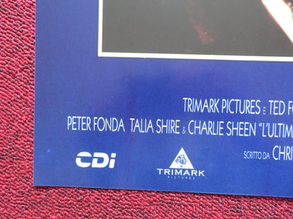 DEADFALL - A ITALIAN FOTOBUSTA POSTER NICOLAS CAGE JAMES COBURN 1993 Rendezvous Cinema Movie posters