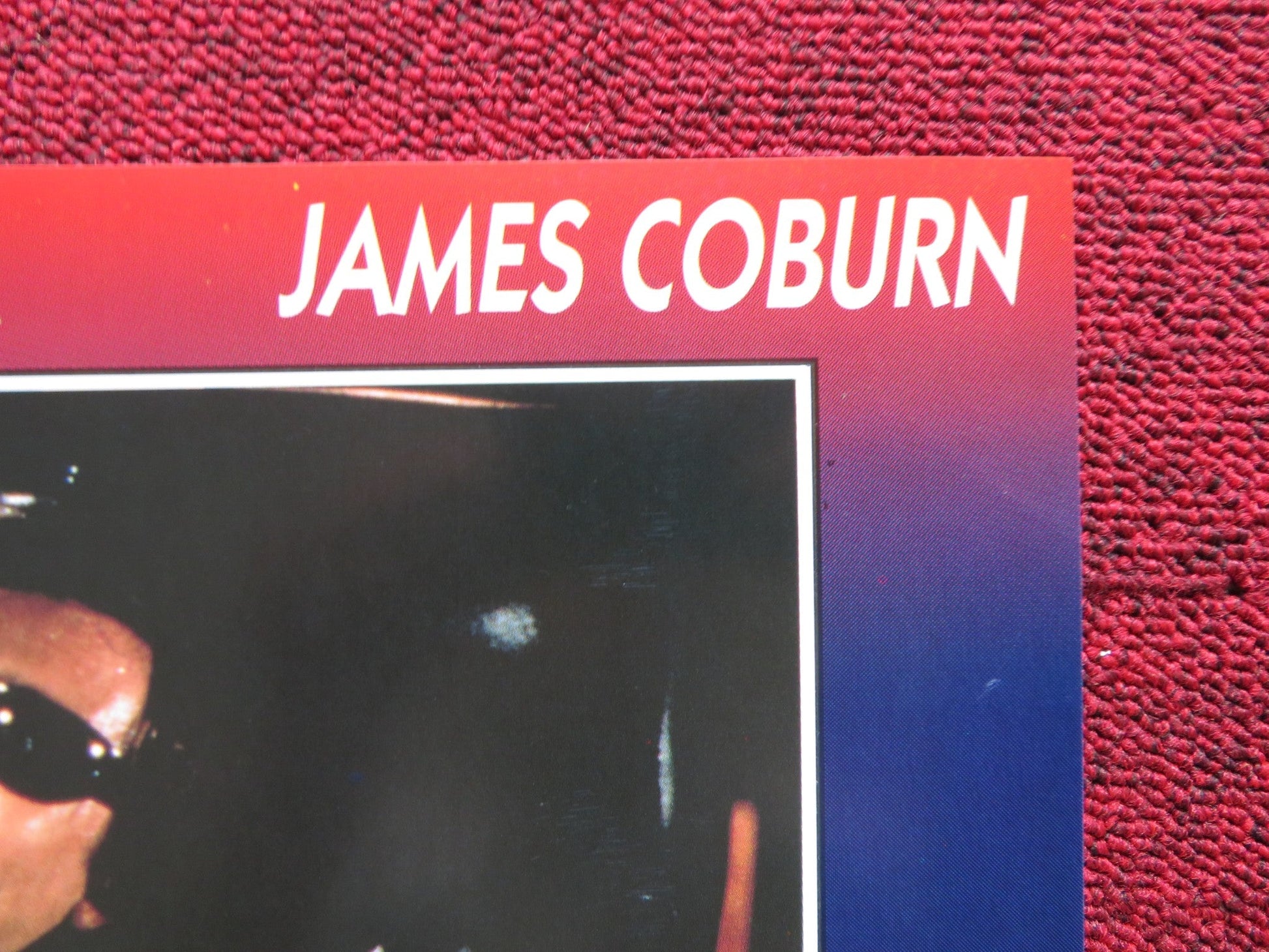 DEADFALL - C ITALIAN FOTOBUSTA POSTER NICOLAS CAGE JAMES COBURN 1993 Rendezvous Cinema Movie posters