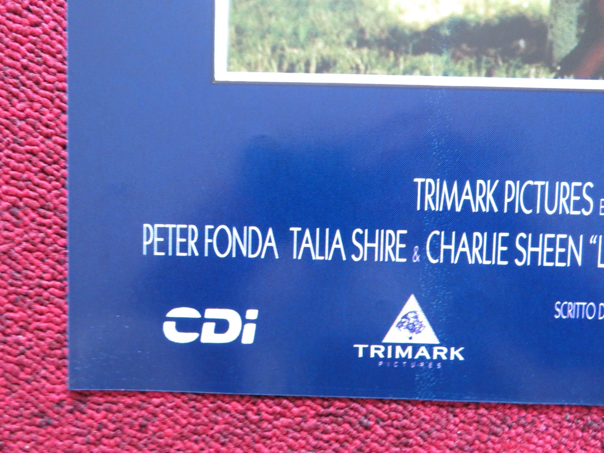 DEADFALL - E ITALIAN FOTOBUSTA POSTER NICOLAS CAGE JAMES COBURN 1993 Rendezvous Cinema Movie posters