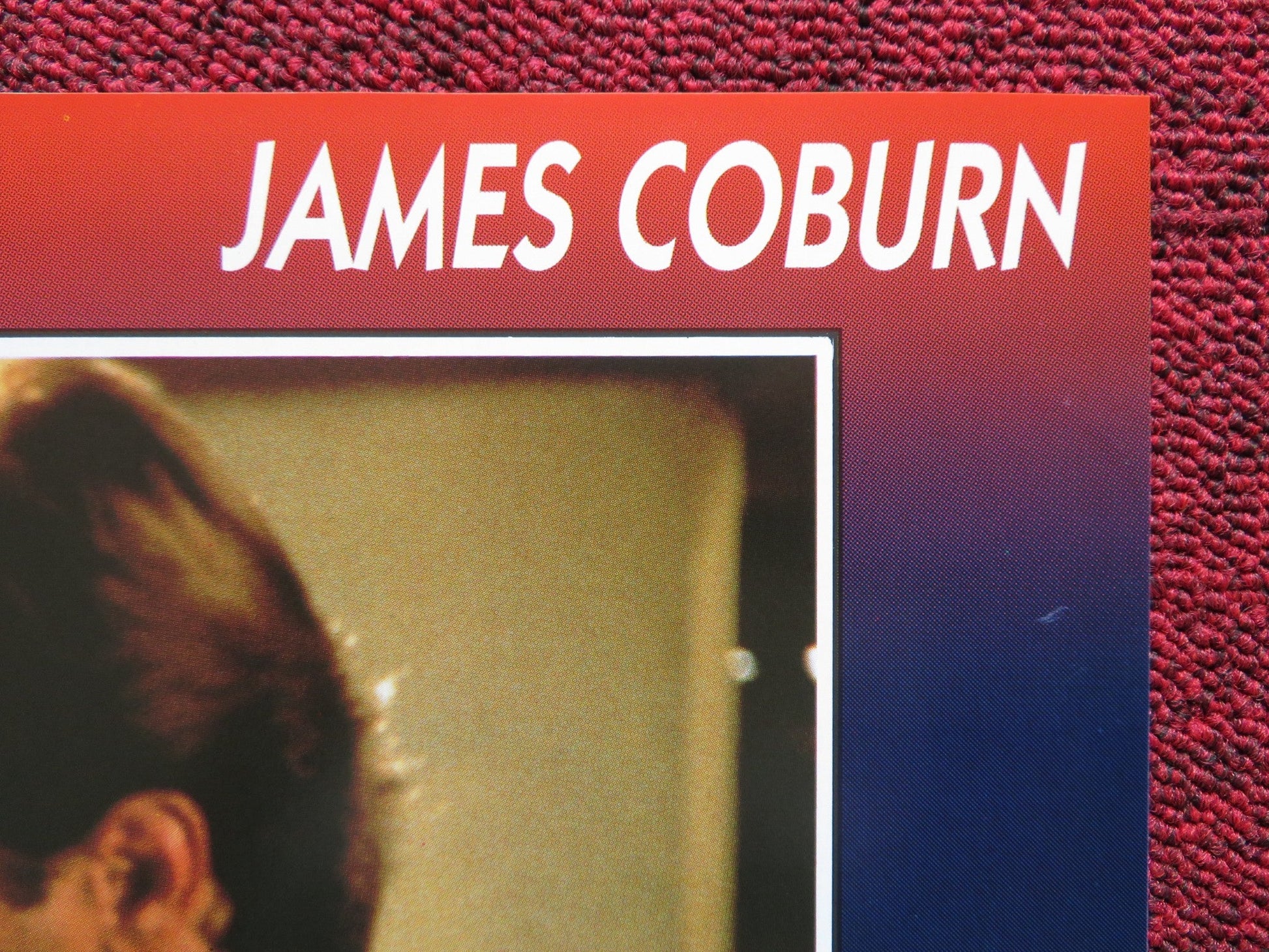 DEADFALL - E ITALIAN FOTOBUSTA POSTER NICOLAS CAGE JAMES COBURN 1993 Rendezvous Cinema Movie posters