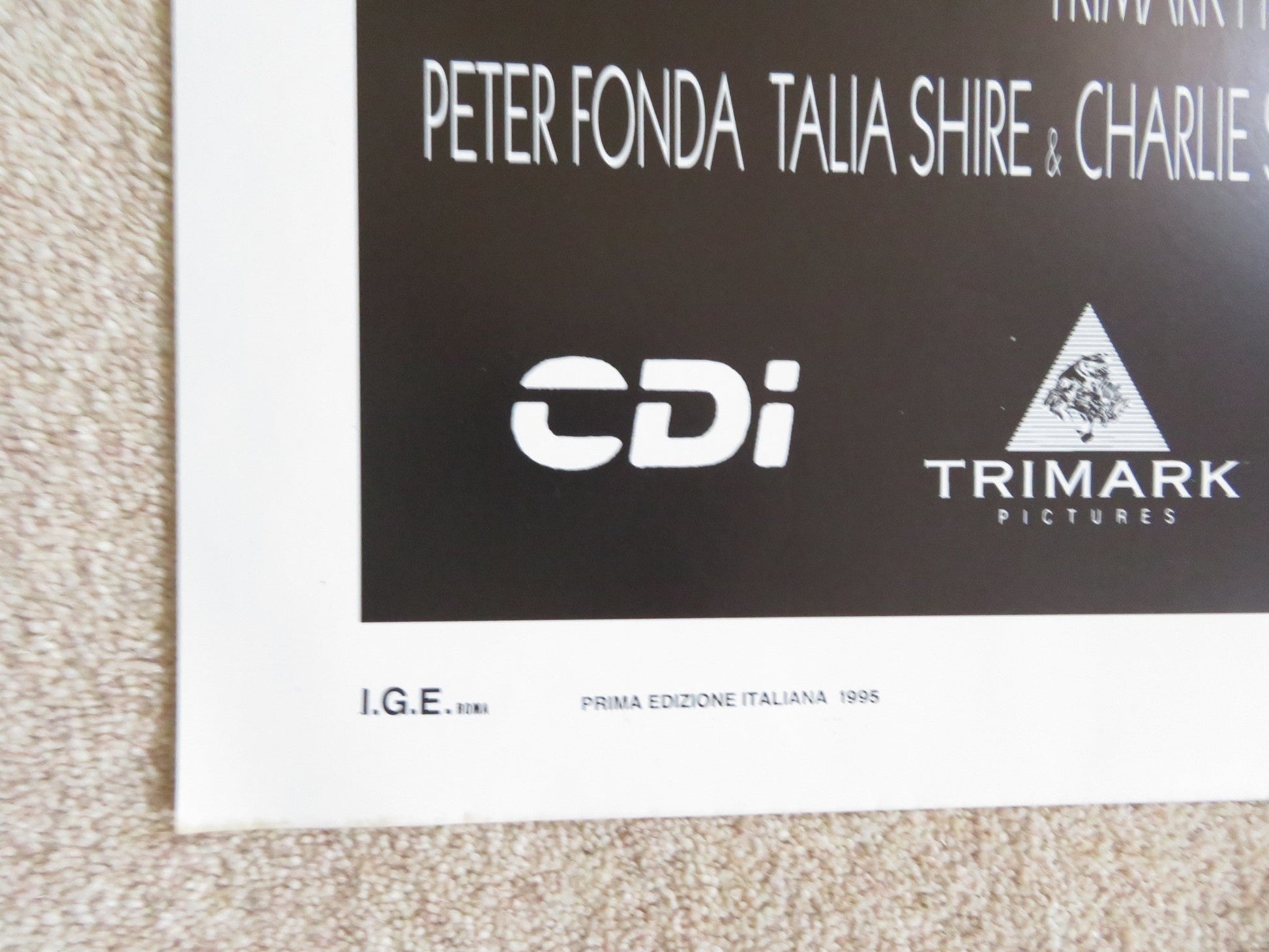 DEADFALL ITALIAN 2 FOGLIO POSTER JAMES COBURN NICOLAS CAGE 1993 Rendezvous Cinema Movie posters