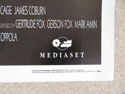 DEADFALL ITALIAN 2 FOGLIO POSTER JAMES COBURN NICOLAS CAGE 1993 Rendezvous Cinema Movie posters