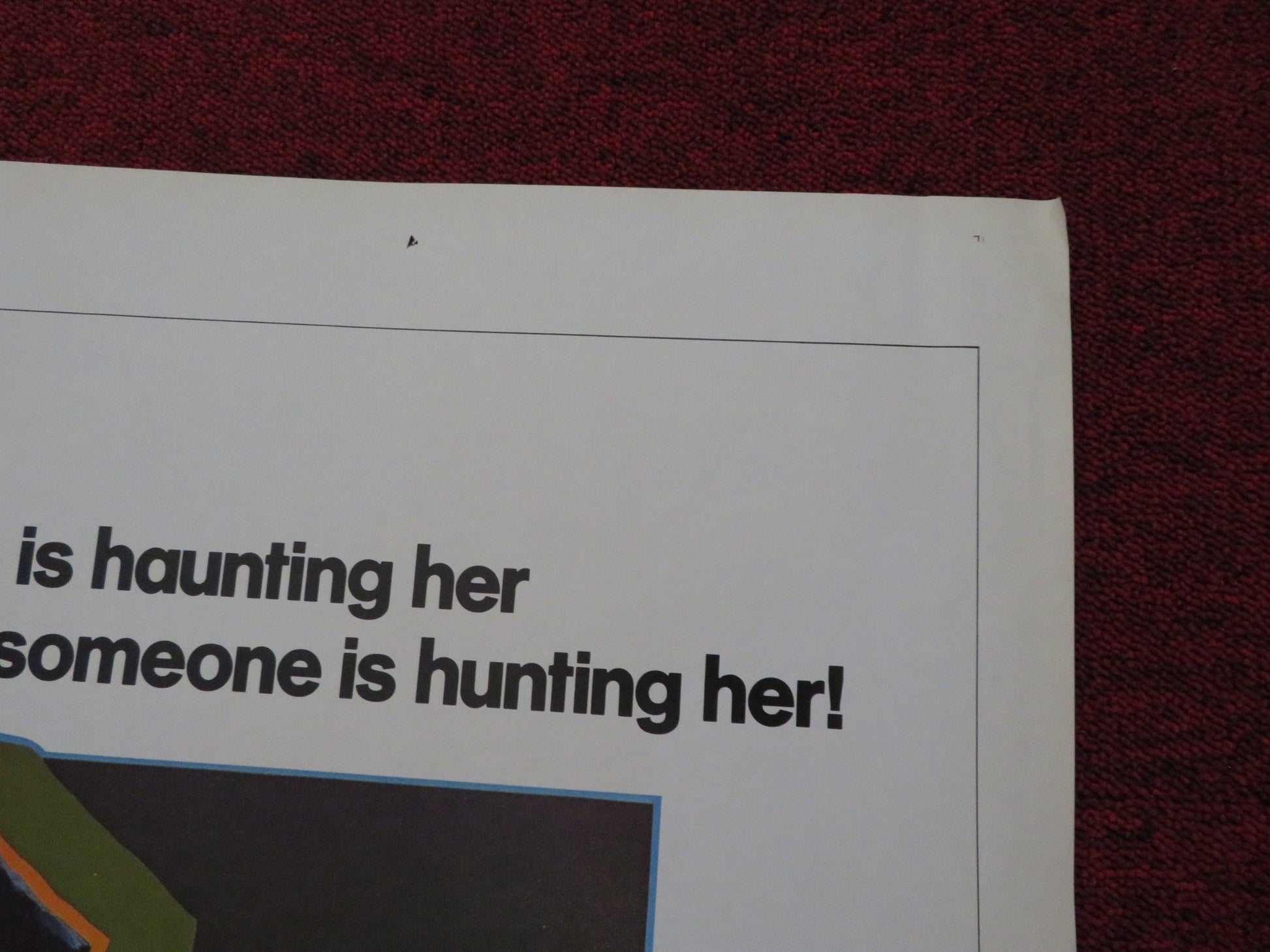 DEADLY HERO FOLDED US ONE SHEET POSTER DON MURRAY DIAHN WILLIAMS 1975 Rendezvous Cinema Movie posters