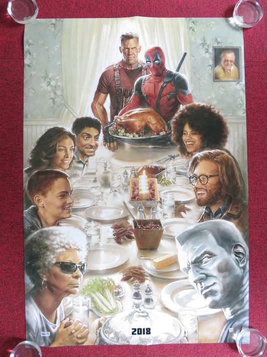 DEADPOOL 2 US ONE SHEET ROLLED POSTER RYAN REYNOLDS JOSH BROLIN 2018 Rendezvous Cinema Movie posters