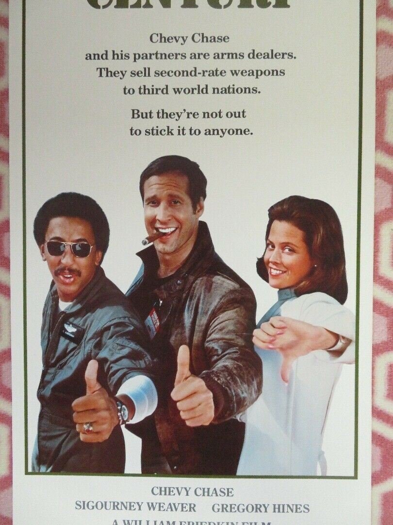 DEAL OF CENTURY US INSERT (14"x 36") POSTER CHEVY CHASE SIGORNEY WEAVER 1983 Movie posters