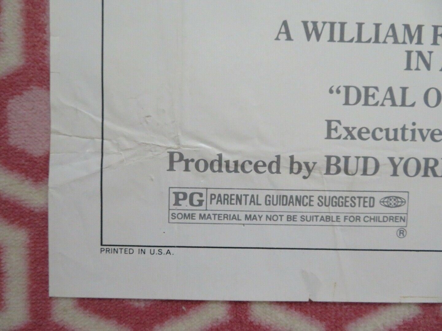 DEAL OF THE CENTURY US ONE SHEET POSTER WILLIAM FRIEDKIN CHEVY CHASE - Rendezvous Cinema